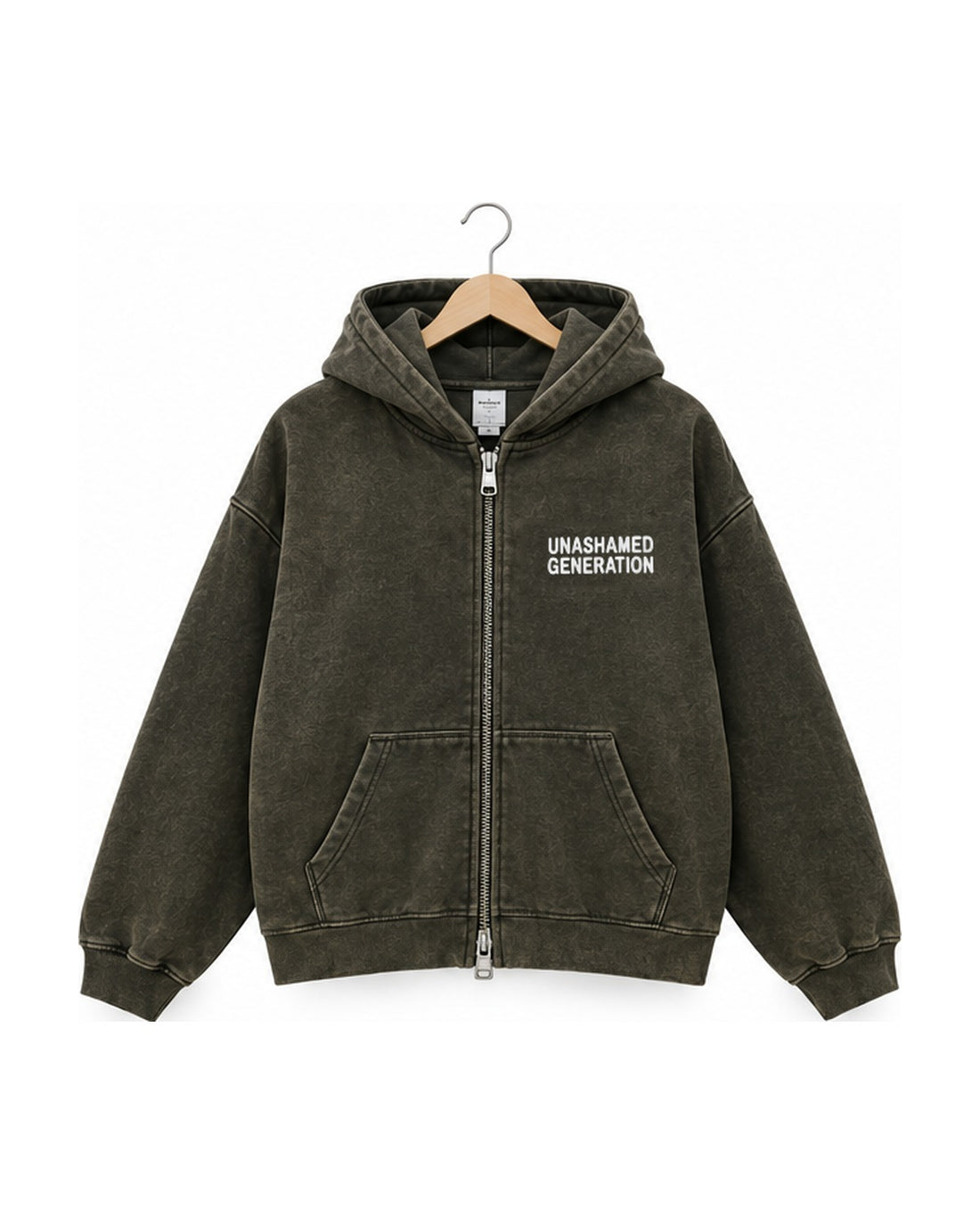 Unashamed Washed Zip-Up
